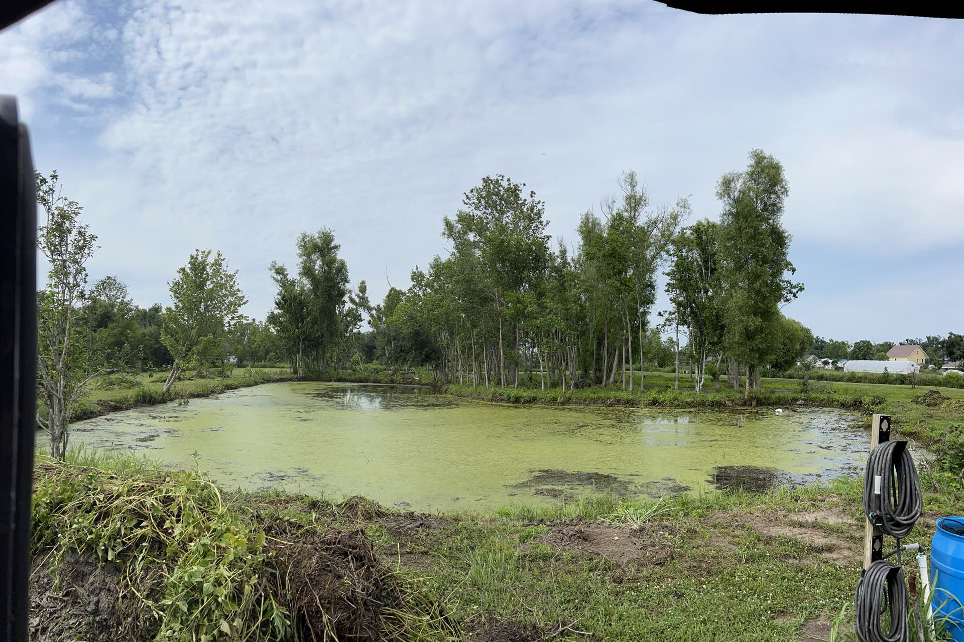 Pond management by CX3 — photo 3